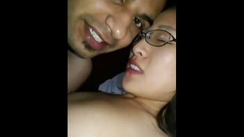 Indian Guy Pounds Hot Chinese Coed, Wild Sex Session, Explicit Fucking, College Bedroom Action