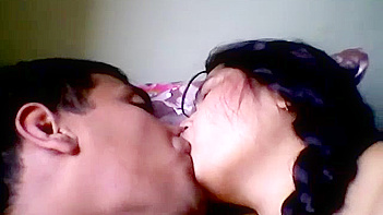 Desi Couple Kissing Like Their Lives Depend On It, Damn Sexy Indian GF