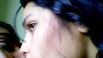 Desi Couple Kissing Like Their Lives Depend On It, Damn Sexy Indian GF