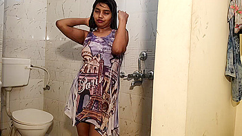 Indian Teen Alia Advani Teasing Boyfriend, Showering, Wet Strip Show, Fucking Hot