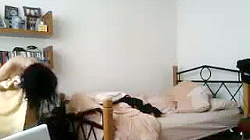 Petite Desi Babe’s Private Moment Caught on Camera, Filmed Naked and Exposed