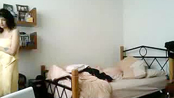 Petite Desi Babe’s Private Moment Caught on Camera, Filmed Naked and Exposed