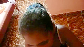Tamil Maid Sucks Her Master’s Cock While His Bitch Wife Is Gone