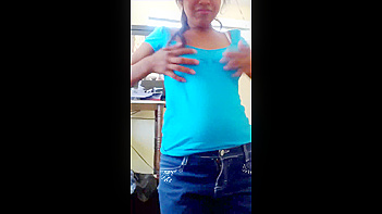Busty Desi Teen Flashing Her Massive Tits and Dripping Pussy