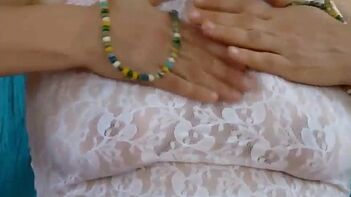Desi Bhabhi Gets Her Massive Tits Massaged in Amateur Porn Action