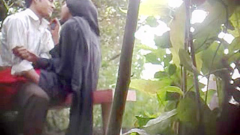 Indian College Couple Getting Wild and Dirty in the Garden