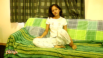 Bombshell Divya Strips Naked on Cam, Showing Her Perfect Tits and Pussy