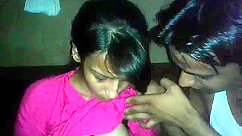 Punjabi Couple Engage in Wild, Passionate Chocolate Kiss Action