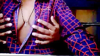 Indian GF’s Natural Tits Exposed by Dickhead Husband