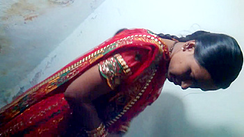 Indian Wife in Sari Sucks Dick Like a Whore and Cums Hard