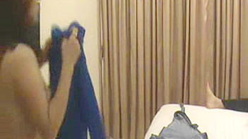 Indian Chick Caught Naked on Camera, Unaware and So Fucking Horny