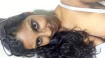 Indian Chick With Massive Titties Playing With Her Nipples In A Tight Bra