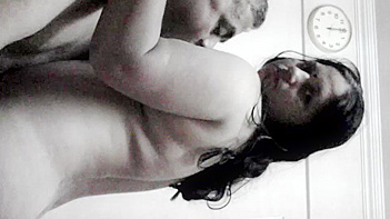 Damn Hot Indian Aunty Sucks College Boy's Dick Like a Whore, Filthy Moans & Wet Sounds