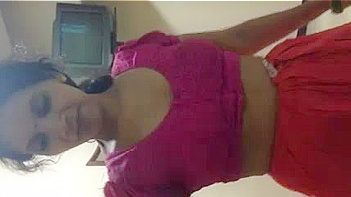 Indian Bhabhi Strips Naked, Teasing the Hell Outta Her Horny Hubby