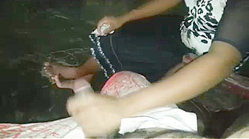 Tamil Chick Sucks Dick in Restaurant, Young Slut Jerking Off Boyfriend Wildly