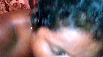 Sri Lankan Big-Titted Wife Sucks Dick Like a Whore in Homemade Blowjob Frenzy