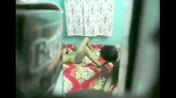 Indian College Chick Gets Pounded Hard in steamy dorm room session