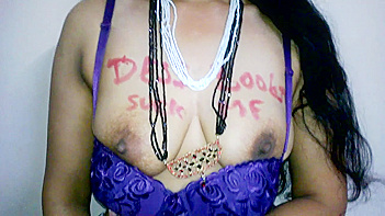 Indian Wife Aradhana in Tight Blue Lingerie Gets Pounded Hard