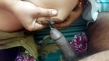 Lactating Bhabhi with Juicy Tits Milks Lover’s Dick Like a Whore