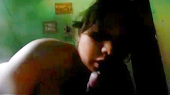 Village Slut Sucking and Fucking Her Damn Husband Like a Whore