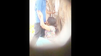 Indian Couple Gets Wild with Hardcore Sex in the Garden, Caught on Tape