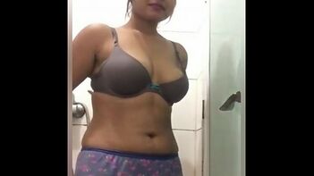 Desi Teen With Juicy Tits Gets Fucked In The Bathroom