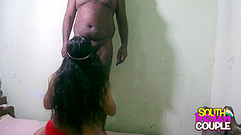 Indian MILF Works Her Magic in Sexy Lingerie, Sucking Dick Like a Whore