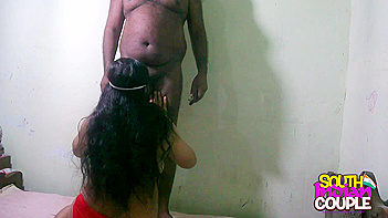 Indian MILF Works Her Magic in Sexy Lingerie, Sucking Dick Like a Whore