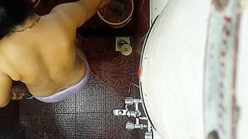 Indian Bhabhi Getting Soaked in the Shower, Wet Pussy Action