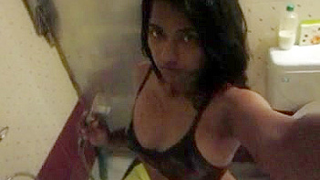 Indian Babe Aparna Showering, Drenched and Soaked, Sexy As Hell