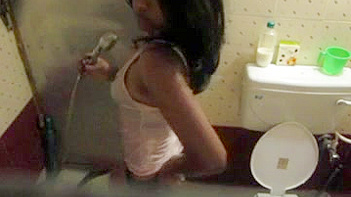 Indian Babe Aparna Showering, Drenched and Soaked, Sexy As Hell