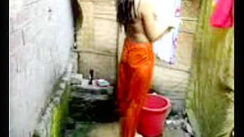 Indian Chick Gets Secretly Filmed in Shower by Perverted Neighbor