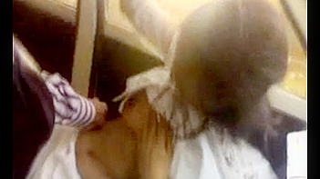 Indian Chick Gets Her Juicy Tits Sucked in Car by Boyfriend