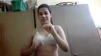 Punjabi Babe Strips On Cam, Showing Off Her Juicy Tits And Pussy