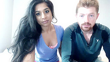 Amateur Desi GF with Big Boobs Sucking Dick and Riding Cock Like a Whore