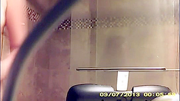 Desi Babe with Firm Tits Masturbating in the Shower - Watch Her Get Soaked
