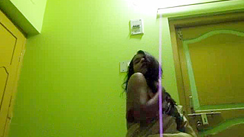 Indian Babe Sujata Strips Down and Shows Her Pussy on Live Cam