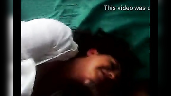 Hot Desi Secretary Giving Her Boss a Passionate Blowjob!