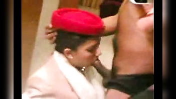 Experience the Ultimate Pleasure: Indian Air Hostess Gives Best Desi Sex Blowjob Ever to Lover