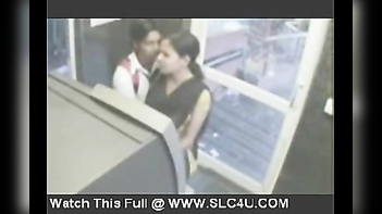 ATM Room Session With My horny GF, Wild Sex Caught On Fucking Camera