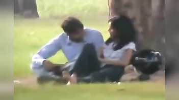 Desi College Girl's Outdoor Romance with Lover: A Tale of Passionate Love