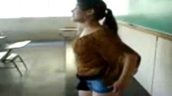 Pune College Girlfriend Experiences Fiery Fingering in Classroom - Desi Sex at its Finest!