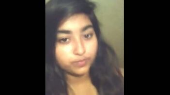 Watch Indian College Girl Masturbate in Selfie Video Cam for Desi Sex