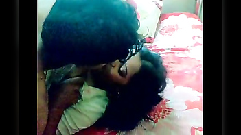 College Girl Rathi's Hot Desi Sex Smooch and Foreplay with BF
